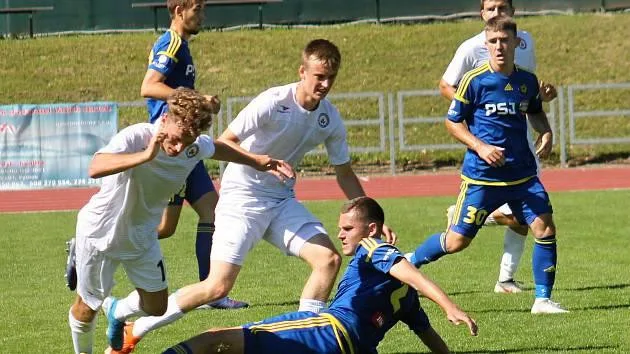 Fotbalová Jihlava roli favorita nezvládla, a Vyškov tak slaví záchranu