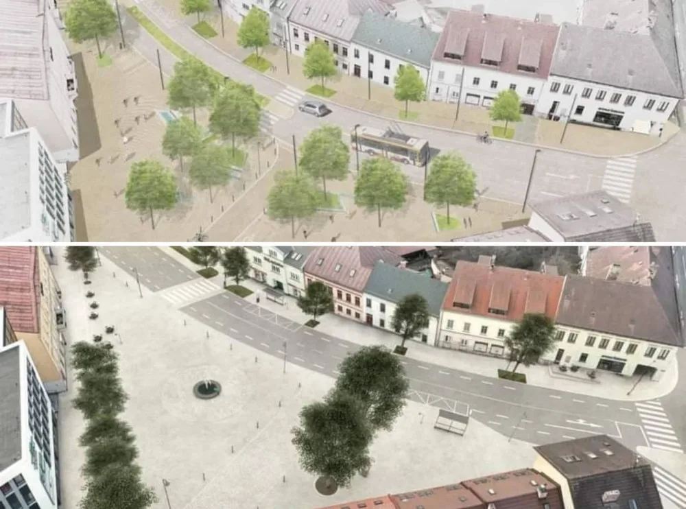 Jak bude vypadat prostranství před Dělnickým domem? Porota vybrala dva návrhy, rozhodne se za půl roku