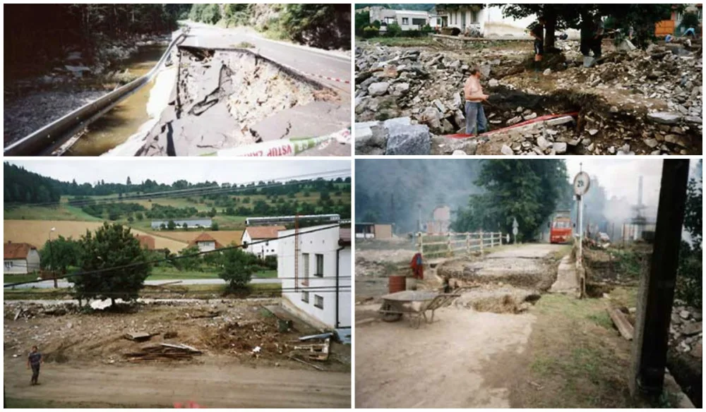 Povodeň ve Štěpánově nad Svratkou