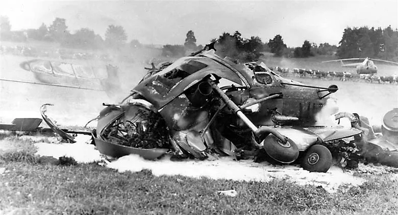 Pádu vrtulníku u Třebíče v roce 1972 je nejtragičtější svého druhu v ČR