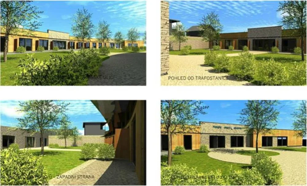 Budoucí podoba kamenného hospice v Havlíčkově Brodě (vizualizace)