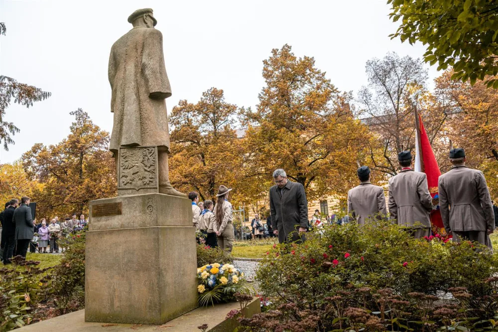 Přeji naději a sílu. Jihlava si připomněla 104. výročí založení Československa