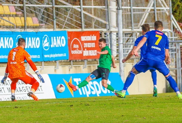 Novému trenérovi se premiéra nevydařila, Vysočina prohrála na půdě vedoucí Příbrami 3:0