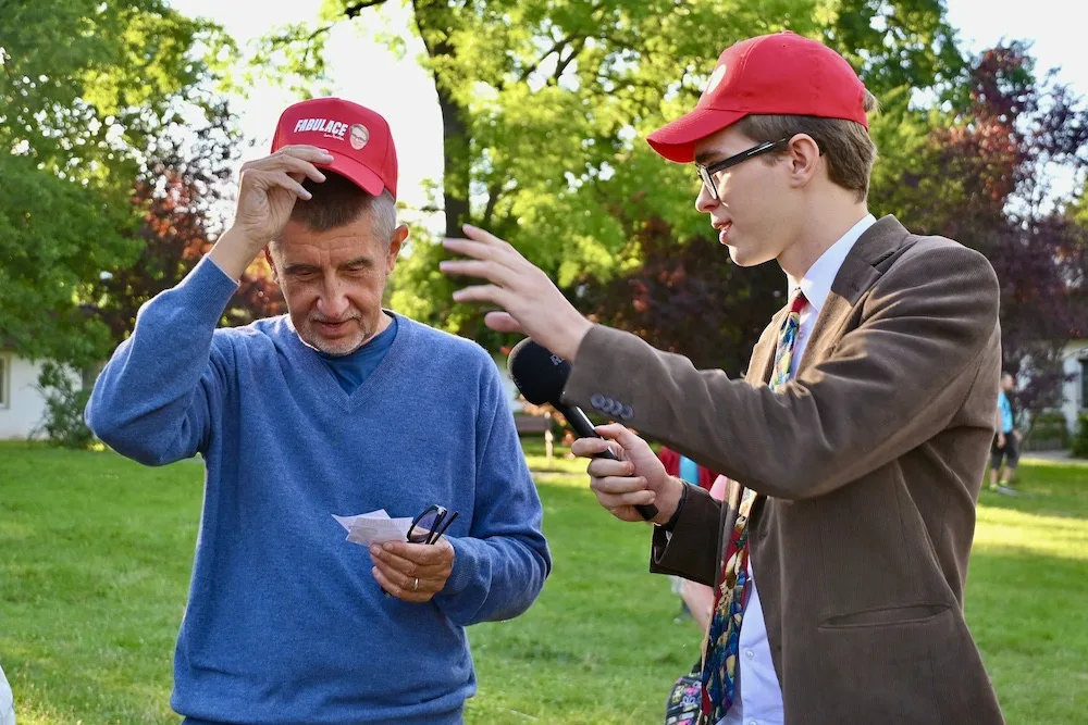 Kdybychom byli v Americe, tak Václav Klaus je otec zakladatel, říká Youtuber Jan Špaček