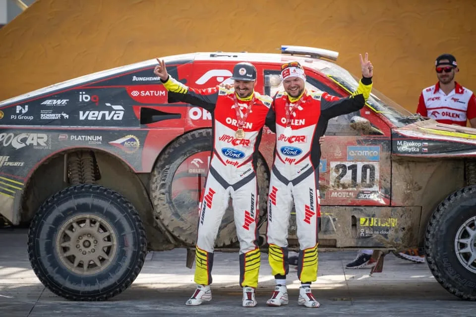 Jihlavan Martin Prokop šestým místem na Rallye Dakar posunul svoje maximum, vyrovnal i český rekord