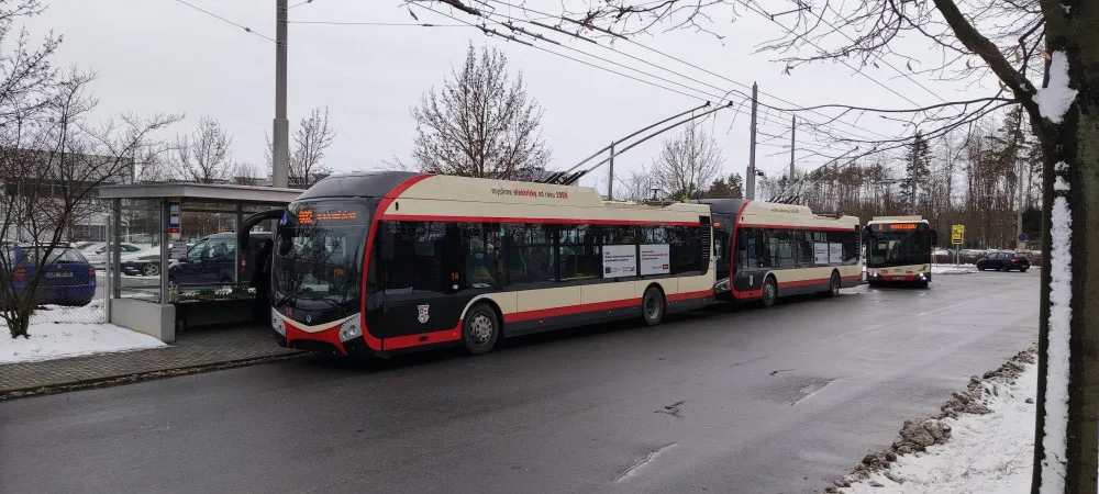 Nová trolejbusová trať do Bedřichova a průmyslové zóny slavnostně zprovozněna. Nové jízdní řády jsou platné od středy