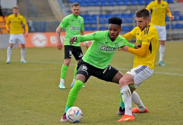 Druhý jarní zápas, druhý bod. Vysočina na svém stadionu remizovala 2:2 s Karvinou