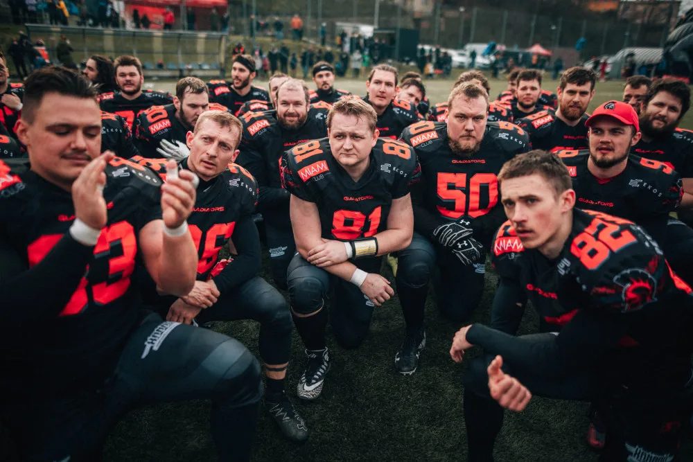 Gladiators jsou stále stoprocentní, v Ústí nad Labem vyhráli vysoko 42:0