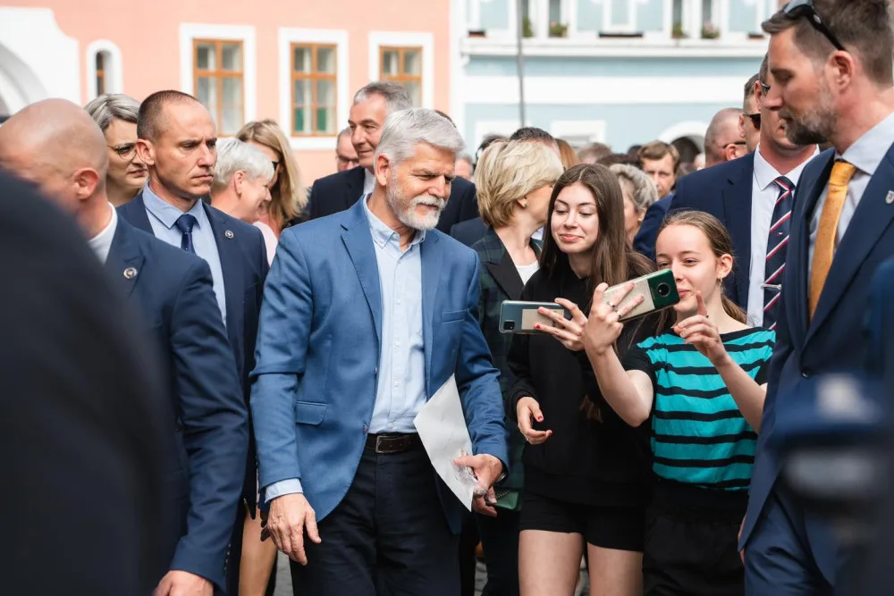 Petr Pavel v Jemnici na Třebíčsku