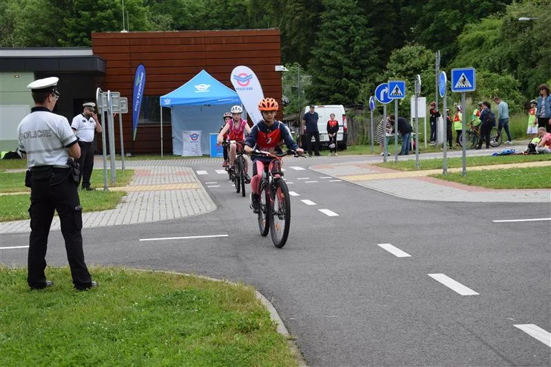 V Jihlavě soutěžili mladí cyklisté. První místo brali žáci z Černovic a Radostína nad Oslavou