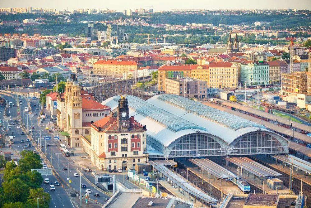 Rekonstrukce zastřešení haly žst. Praha hl. n., fáze II. Foto: David Jančík © Ministerstvo dopravy