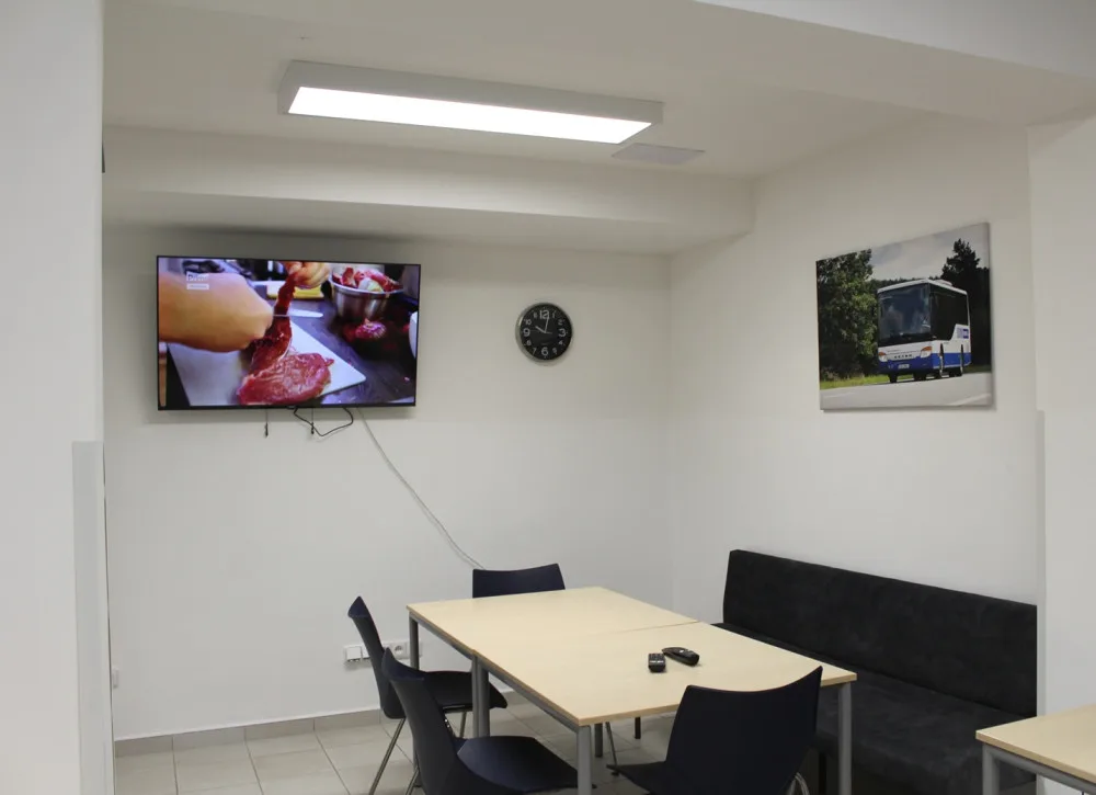 Místnost, která slouží k odpočinku řidičů