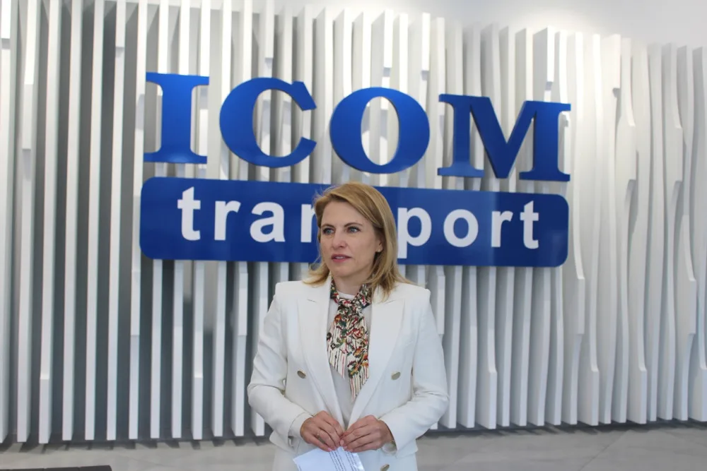 Kateřina Kratochvílová během dnešní tiskové konference