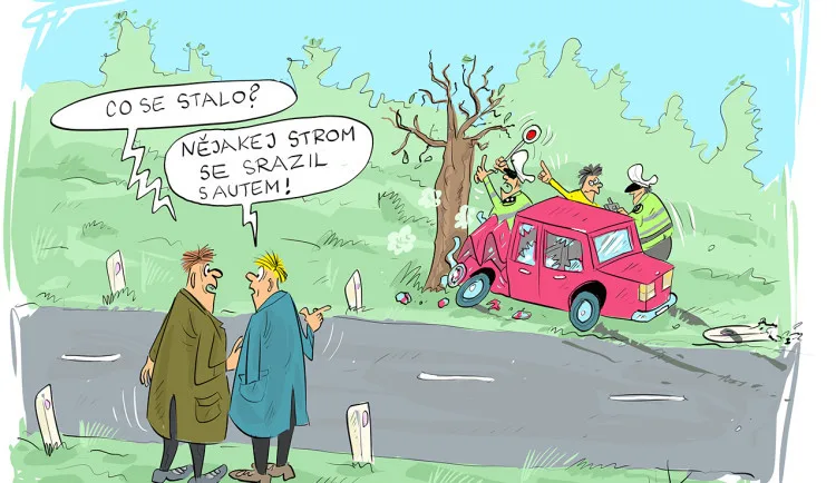 Prosincová dávka vtipů od kreslíře Jana Tatarky