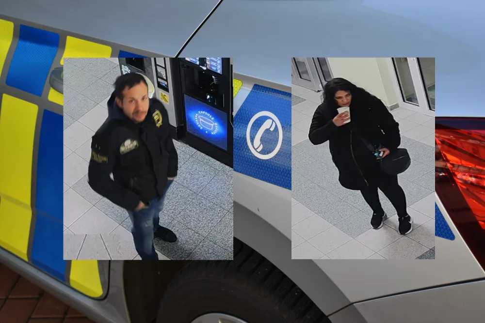 Policie hledá muže a ženu na fotkách, neznáte je?