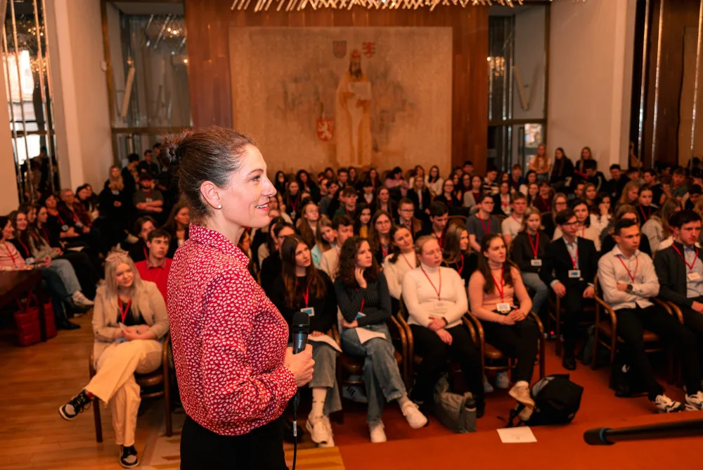Poslankyně Eva Decroix byla součástí druhého ročníku projektu Staň se poslancem