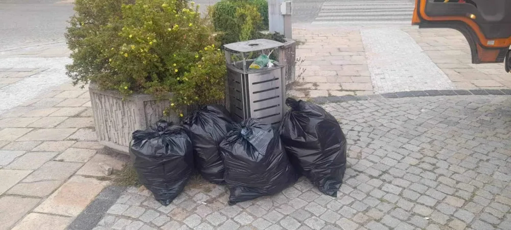Černé skládky v Jihlavě. Foto: poskytly Služby města Jihlavy
