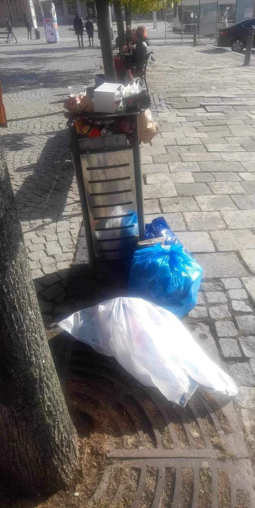 Černé skládky v Jihlavě. Foto: poskytly Služby města Jihlavy
