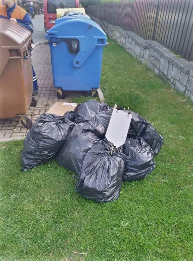 Černé skládky v Jihlavě. Foto: poskytly Služby města Jihlavy