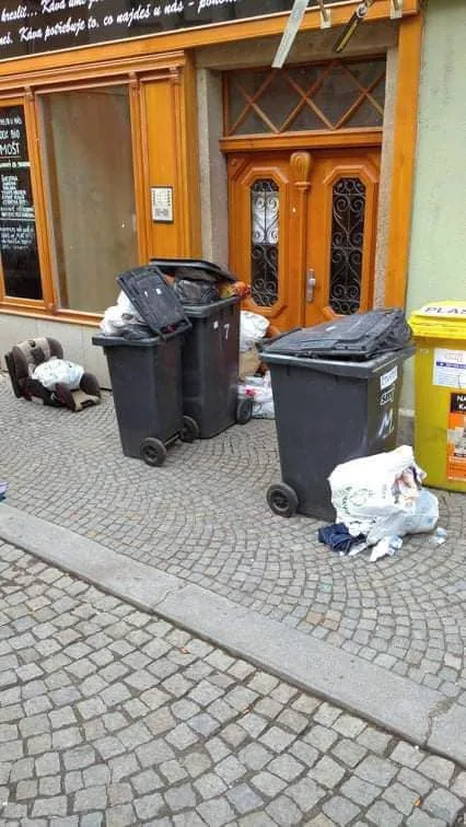 Černé skládky v Jihlavě. Foto: poskytly Služby města Jihlavy