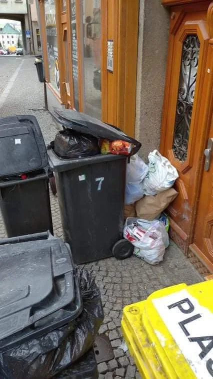 Černé skládky v Jihlavě. Foto: poskytly Služby města Jihlavy