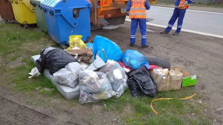Černé skládky v Jihlavě. Foto: poskytly Služby města Jihlavy