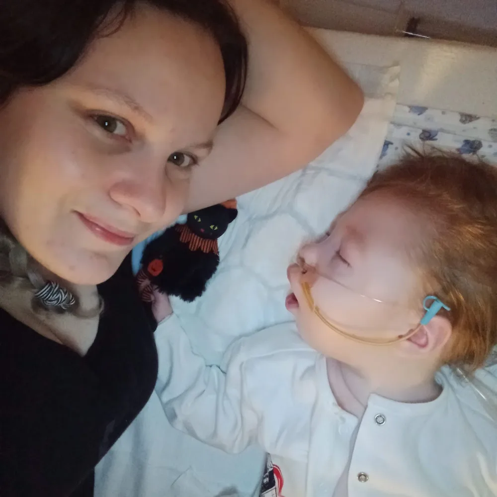 Tereza Novotná se synem Michaelem