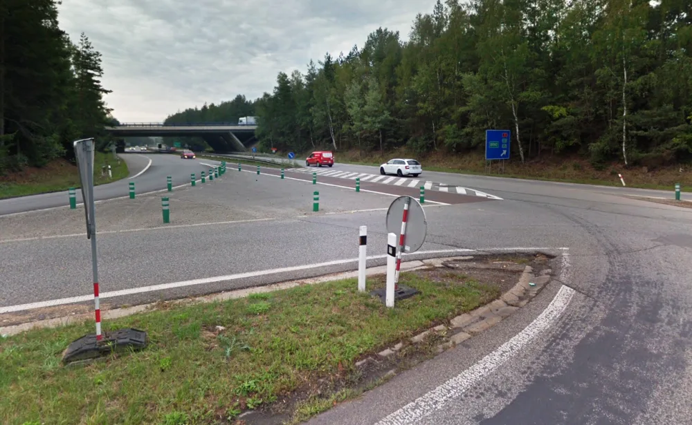 Přestavba křižovatky na přivaděči u Jihlavy omezí i dálniční exit 112. Dělníci s pracemi začnou už v květnu