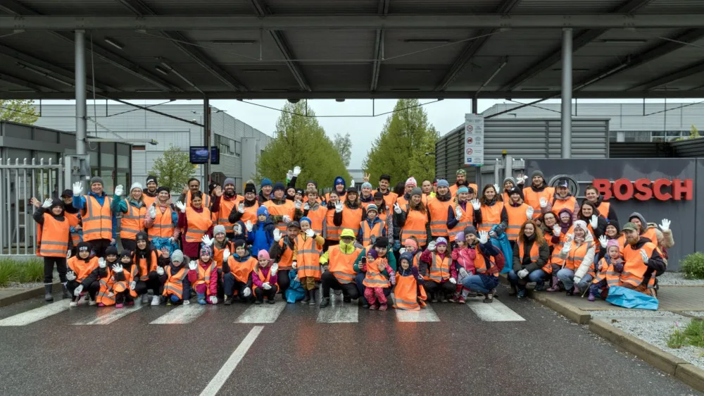 Čistá Vysočina: Zaměstnanci jihlavského Bosche a jejich děti pomáhají zachovat čisté prostředí Vysočiny