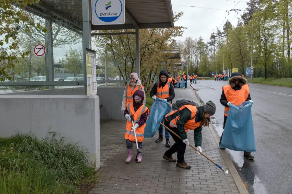 Čistá Vysočina: Zaměstnanci jihlavského Bosche a jejich děti pomáhají zachovat čisté prostředí Vysočiny