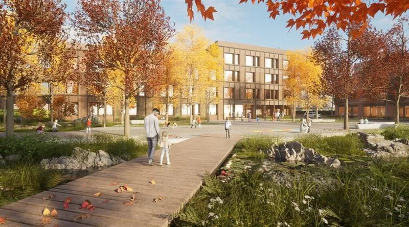 Územní studie Jihlava Buková. Vizualizace: poskytlo Město Jihlava