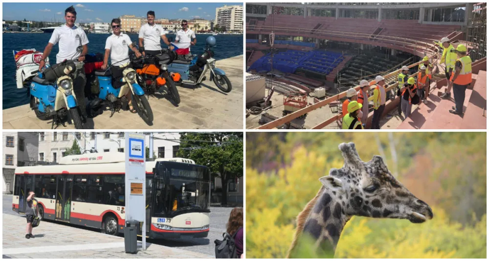 ČERVENEC NA DRBNĚ: K Jadranu na pionýrech, rok od stavby arény, hrdina z trolejbusu, úhyn žirafy v zoo