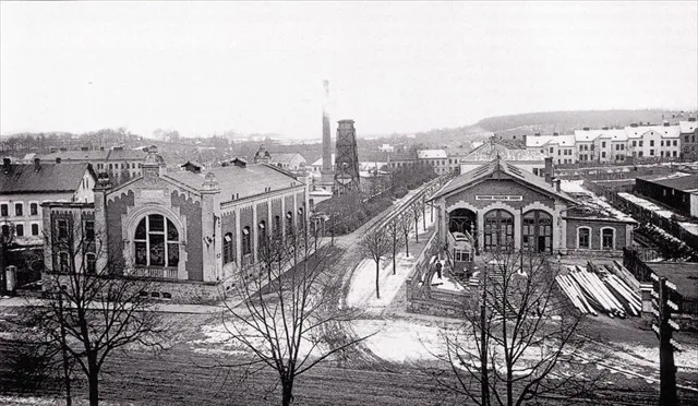 Odbočka do dnešní Gorkého ulice