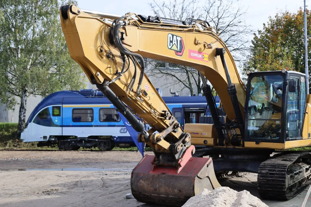 V Havlíčkově Brodě začaly dráhy stavět opravárenskou halu vlaků za 235 milionů korun. Foto: se svolením Českých drah