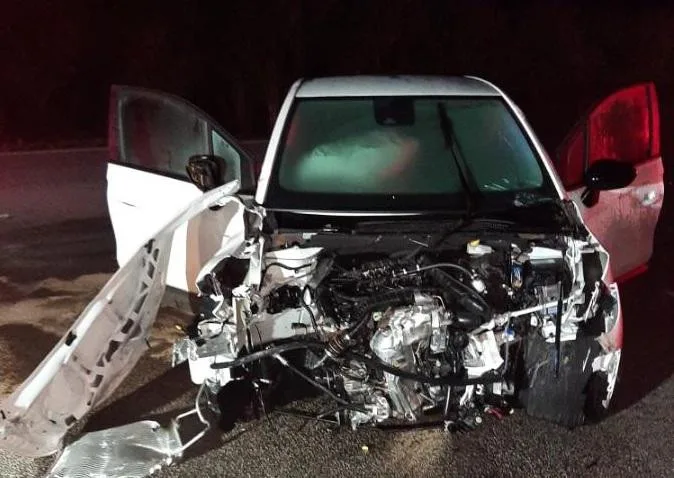 Střet dvou automobilů na Třebíčsku si vyžádal jedno zranění.