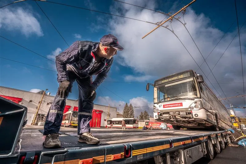 Šestice vyřazených trolejbusů z Jihlava bude jezdit na Ukrajině- Foto: se svolením Města Jihlava