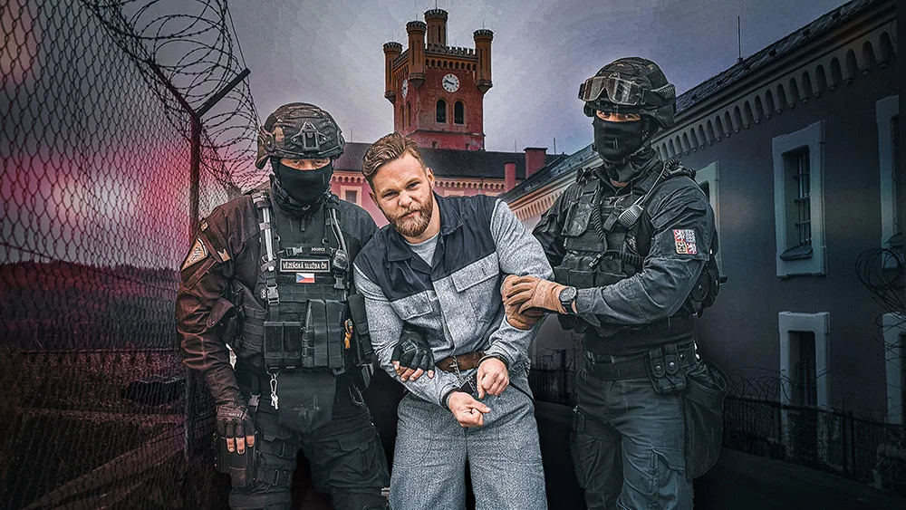 YouTuber a voják Ondřej Havlíček se nechal při natáčení videa zavřít do věznice Mírov