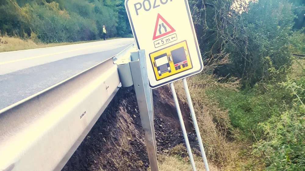 ŘSD připravuje od 4. listopadu sanaci sesuvů půdy na silnici I/23 mezi Třebíčí a Vladislaví. Práce potrvají přibližně tři týdny