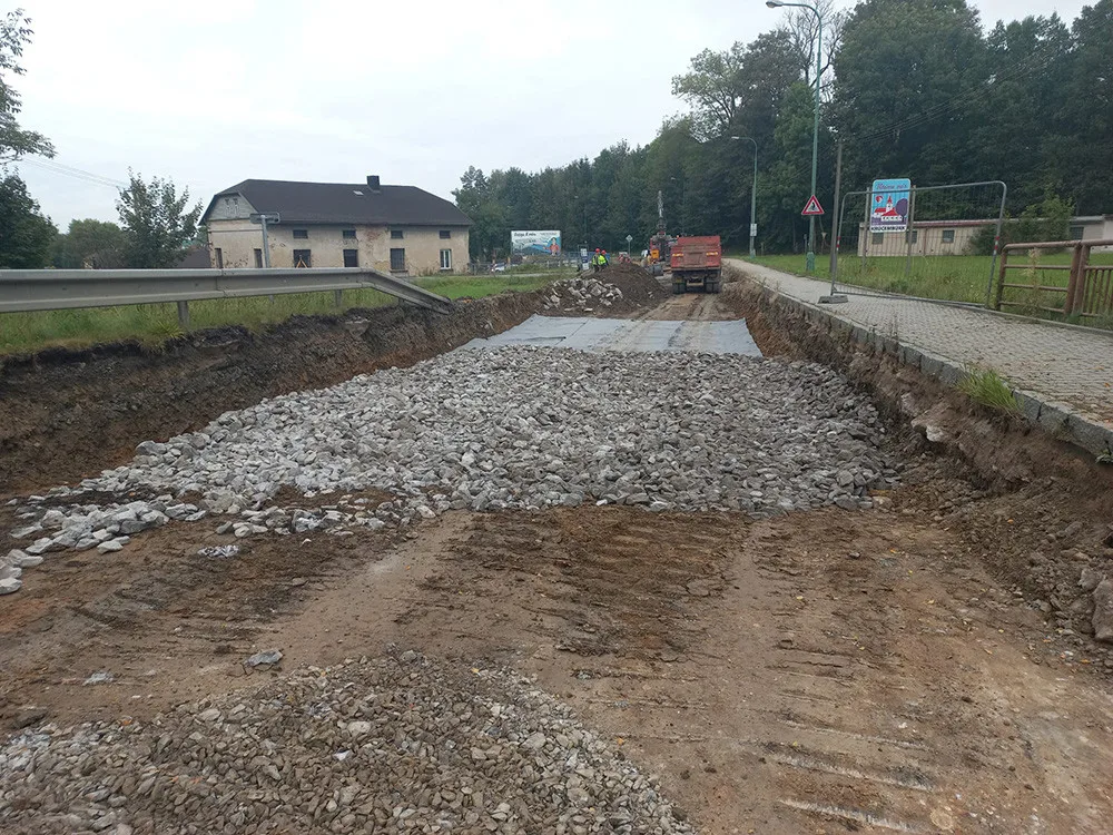 Oprava silnice I/37 v úseku Ždírec n. D. - Vojnův Městec - ilustrační foto