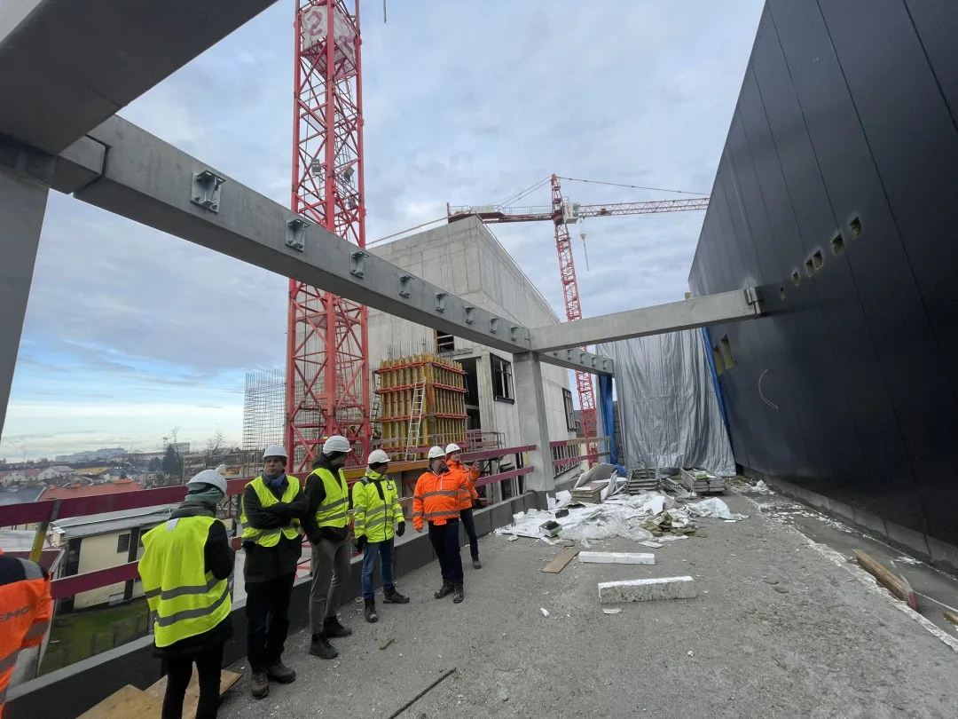 Stavba HMA, foto z 18.12.2024