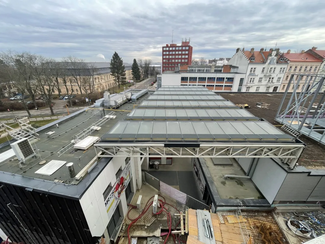 Stavba HMA, foto z 18.12.2024