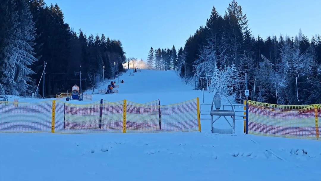 Skiareál Čeřínek.