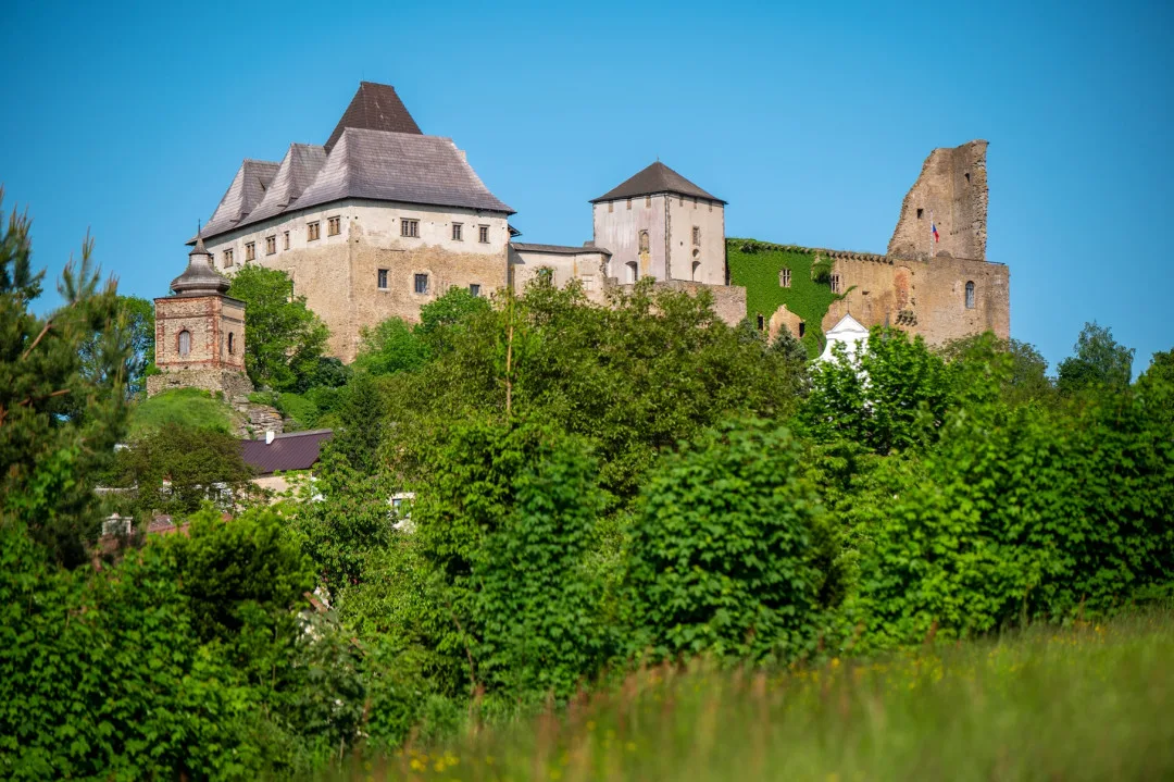 Hrad Lipnice nad Sázavou, foto: Jakub Mertl