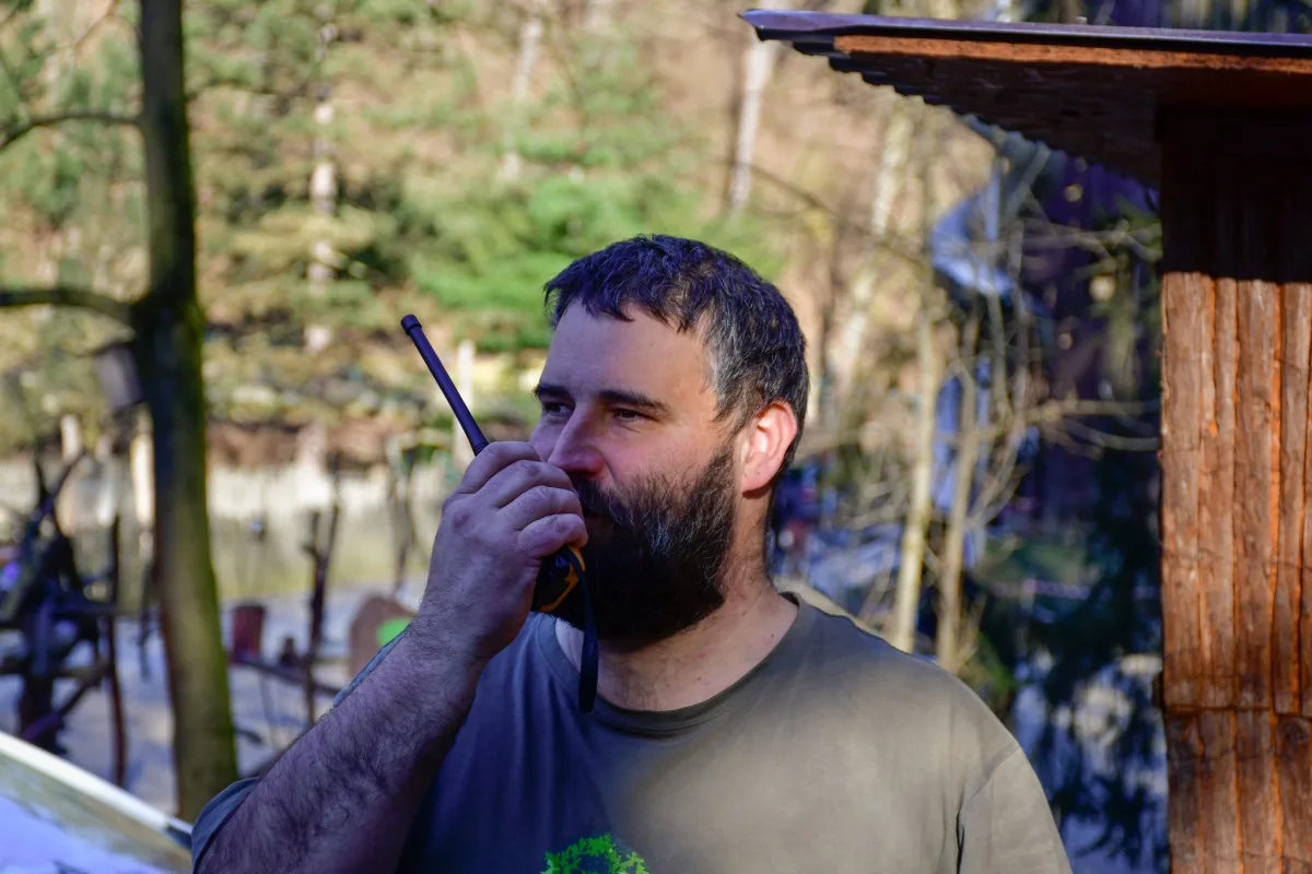 Zaměstnanci v jihlavské zoo cvičili, jak se zachovat ve chvíli, kdy ze svého výběhu uteče lehvart