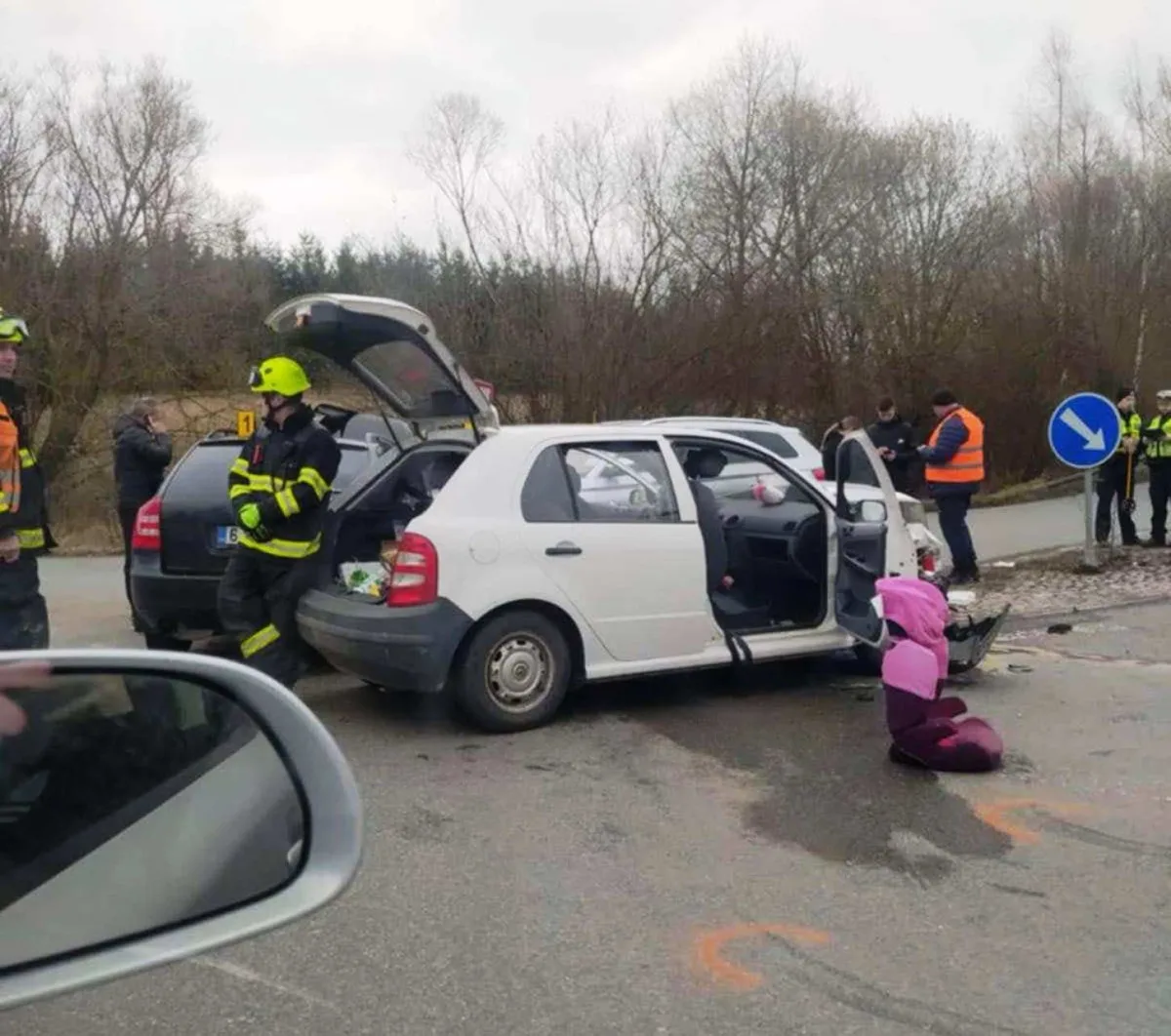 Měli jsme štěstí na lidi. Velmi mi pomohla žena, která je pro mě andělem, říká účastnice nehody u Aventinu