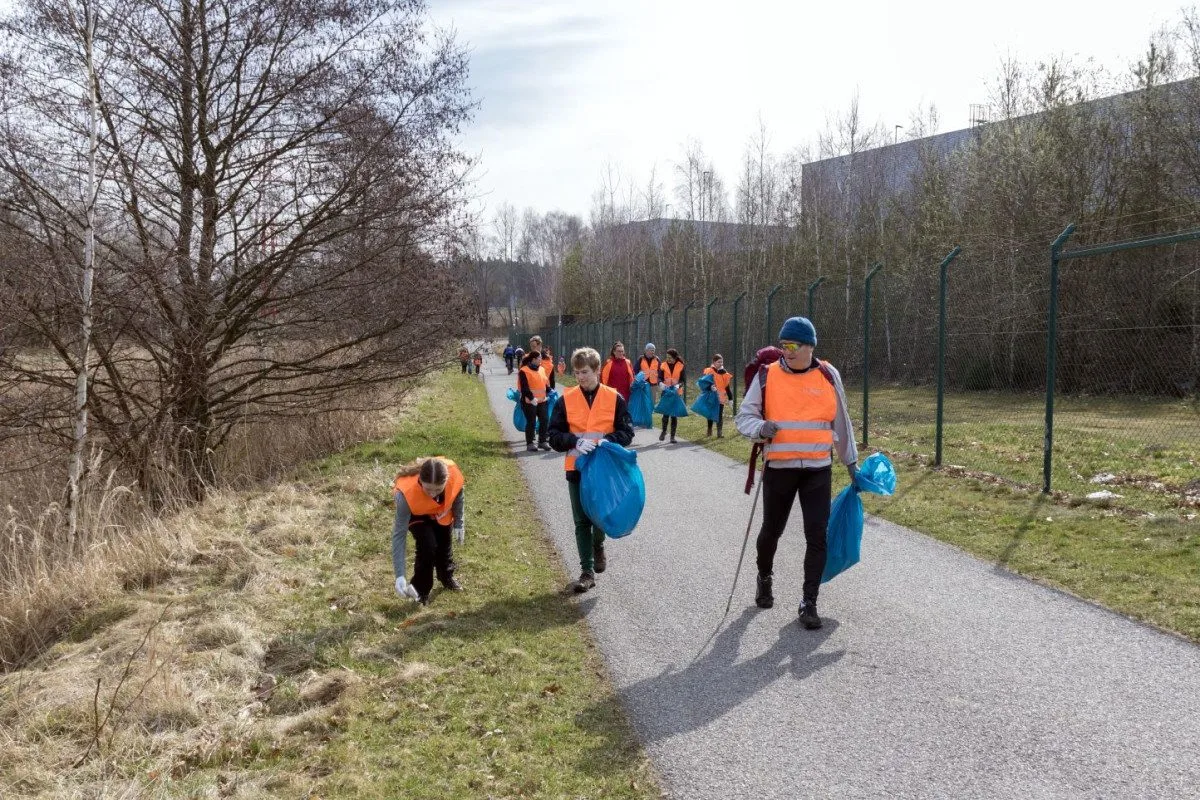 Záběry z průběhu akce Čistá Vysočina ze dne 11. 4. 2026.