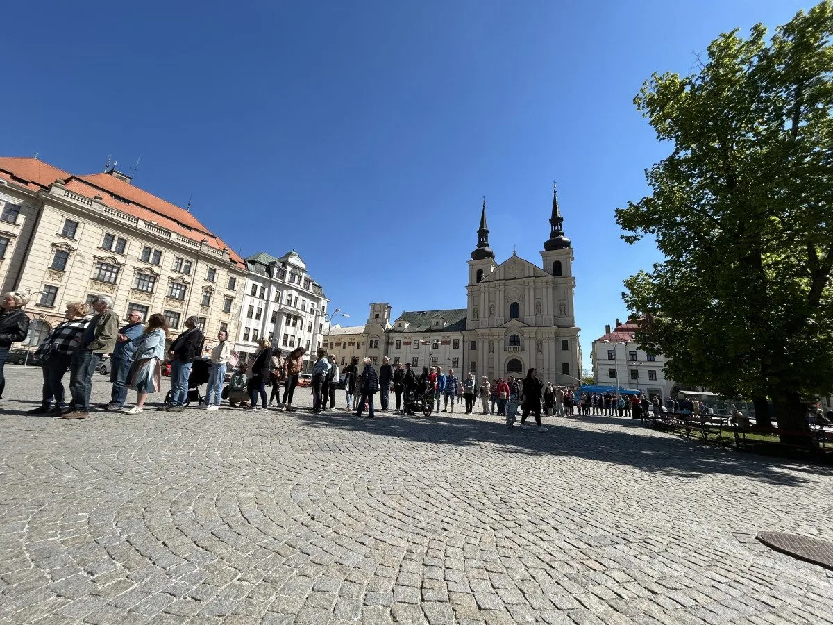 O kontrolu znamének byl v Jihlavě zájem. Hodinu a půl ve frontě, řekl první čekající