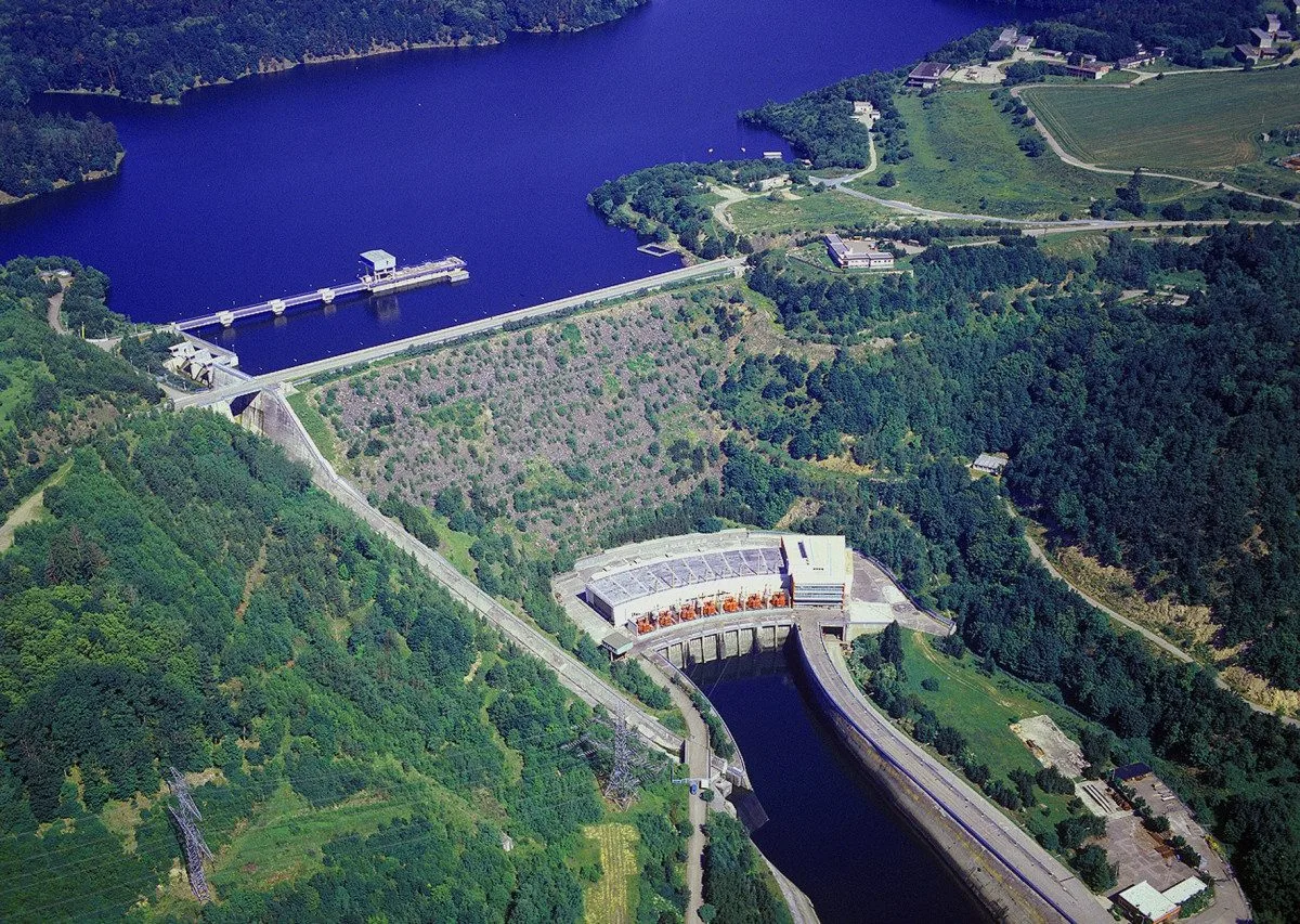 Přečerpávací elektrárna v Dalešicích potřebuje obnovu. Vyjde na 113 milionů. Foto: Se svolením ČEZ