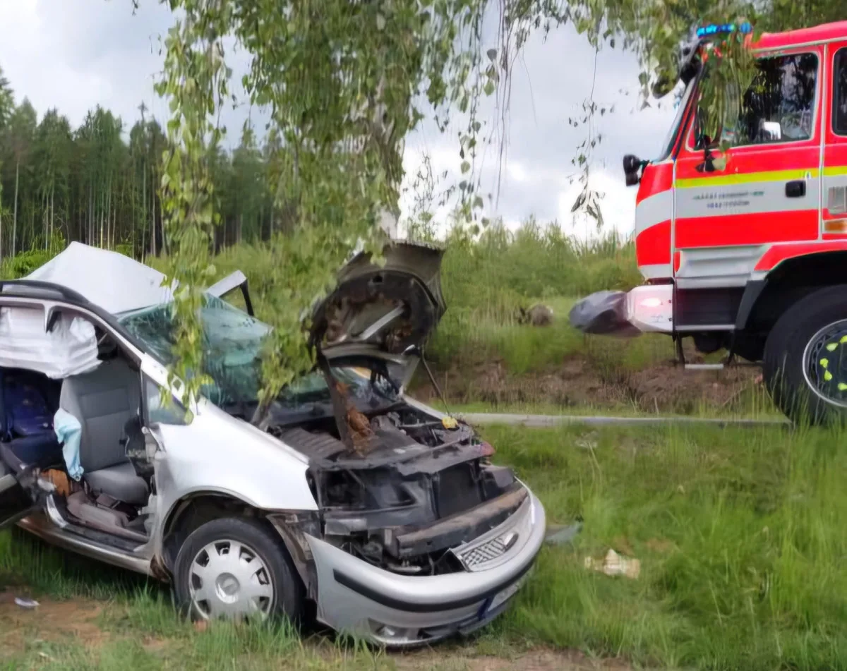 Policisté prověřují tragickou nehodu u Polné. Prosí veřejnost o spolupráci. Foto: Se svolením Policie ČR