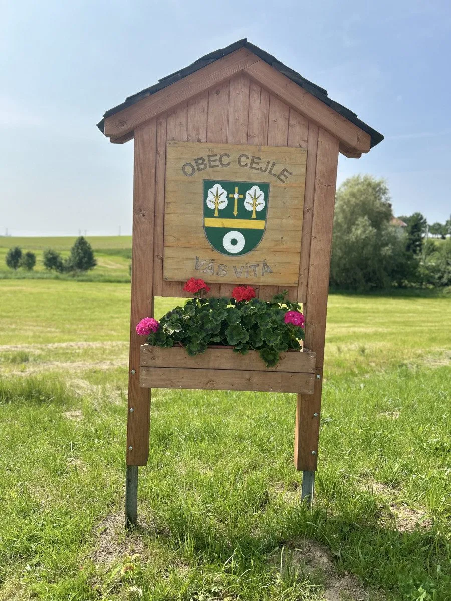 Obec Cejle, která získala ve Vesnici roku Zelenou stuhu, foto: Lenka Dvořáková